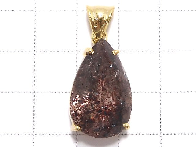 [Video][One of a kind] Elestial Quartz AA++ Pendant 18KGP NO.61