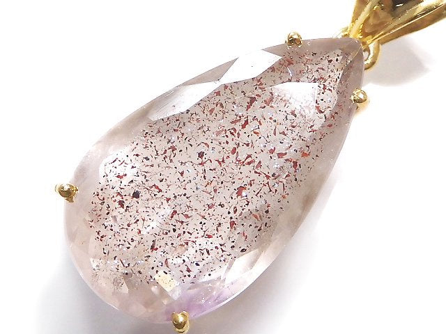 [Video][One of a kind] Elestial Quartz AA++ Pendant 18KGP NO.63