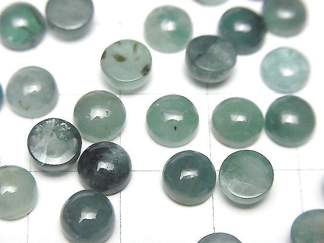 [Video] Grandidierite AA++ Round Cabochon 6x6mm 2pcs