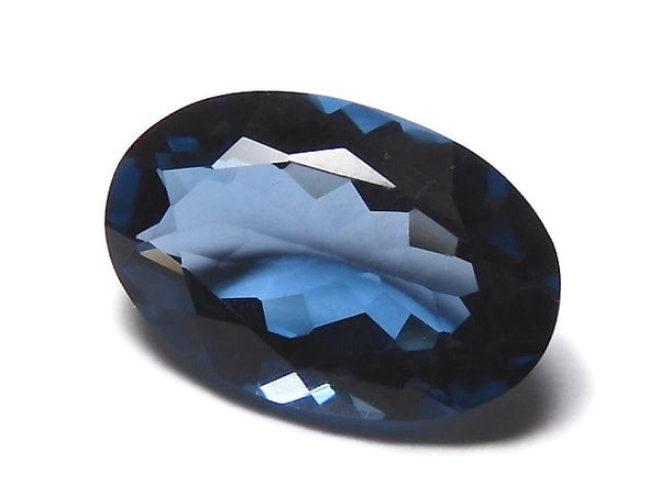 [Video][One of a kind] High Quality London Blue Topaz AAA Loose stone Faceted 1pc NO.101