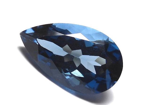 [Video][One of a kind] High Quality London Blue Topaz AAA Loose stone Faceted 1pc NO.102