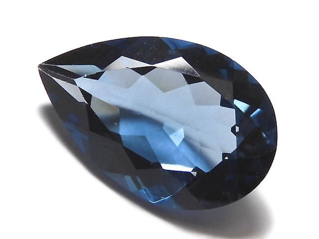 [Video][One of a kind] High Quality London Blue Topaz AAA Loose stone Faceted 1pc NO.109