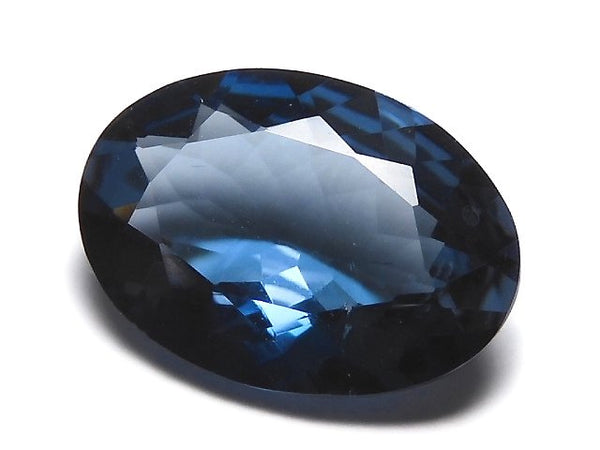 [Video][One of a kind] High Quality London Blue Topaz AAA Loose stone Faceted 1pc NO.111