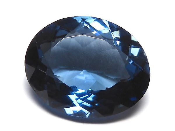 [Video][One of a kind] High Quality London Blue Topaz AAA Loose stone Faceted 1pc NO.119