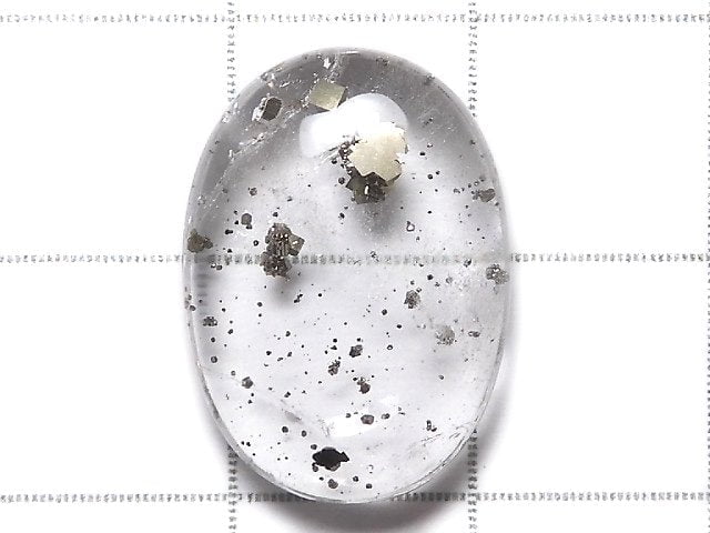 [Video][One of a kind] Pyrite in Quartz Loose stone 1pc NO.54