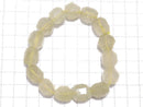 [Video][One of a kind] Libyan Desert Glass Faceted Nugget Bracelet NO.7