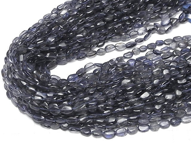 [Video]Iolite AA Nugget 1strand beads (aprx.12inch/30cm)