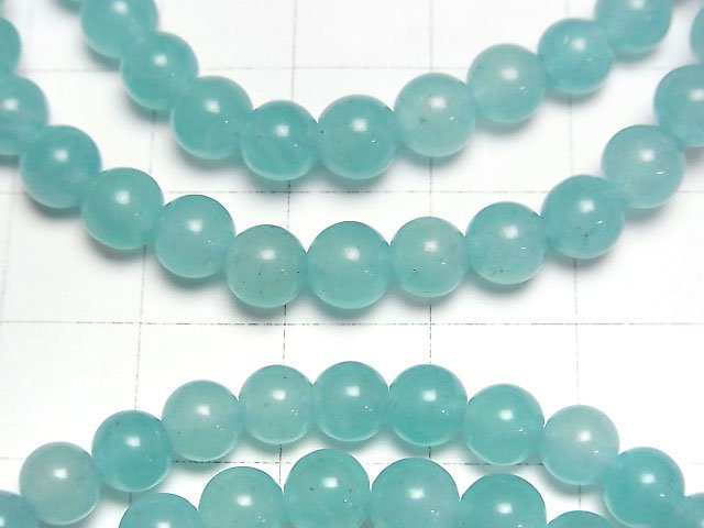 [Video] Amazonite Silica AA Round 6mm Bracelet