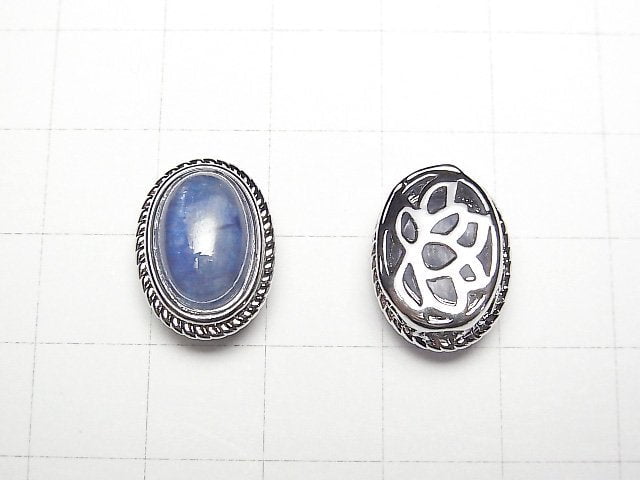 [Video] Kyanite AAA- Bezel Setting Oval Through Type 16x12mm 1pc