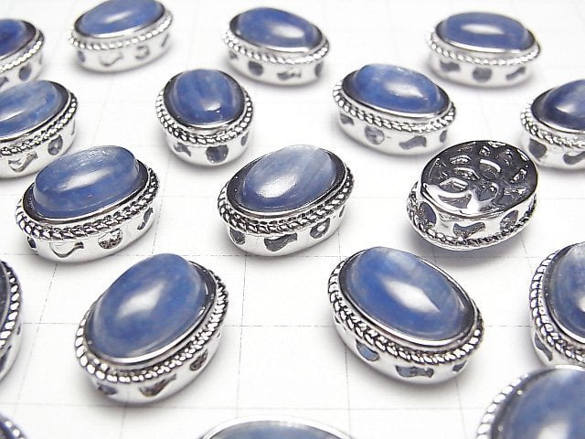 [Video] Kyanite AAA- Bezel Setting Oval Through Type 16x12mm 1pc