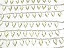 [Video] High Quality Lemon Quartz AAA Diamond Shape 17x9mm 1strand (8pcs )