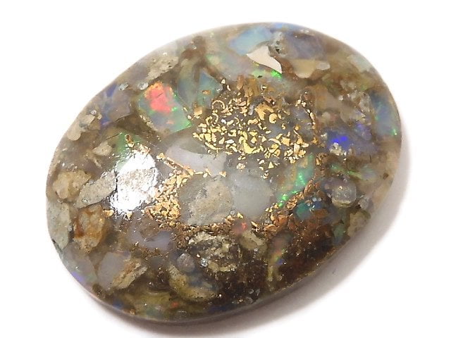 [Video][One of a kind] Copper Opal AAA Cabochon 1pc NO.42