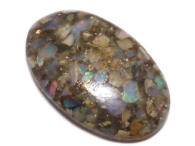 [Video][One of a kind] Copper Opal AAA Cabochon 1pc NO.43