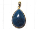 [Video][One of a kind] Blue Apatite AAA- Pendant 18KGP NO.11