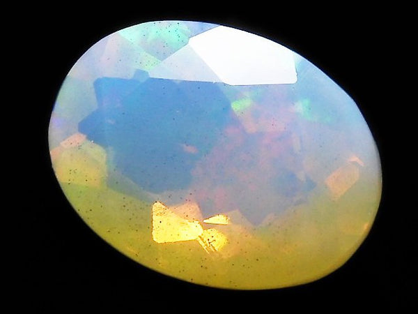 [Video][One of a kind] High Quality Ethiopian Opal AAA Loose stone Faceted 1pc NO.227