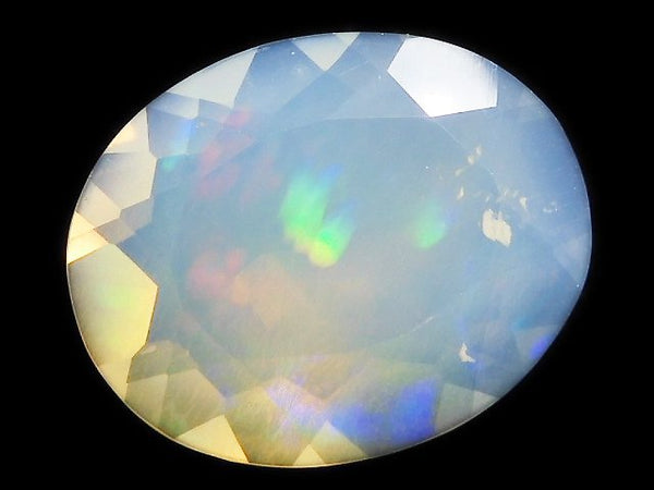 [Video][One of a kind] High Quality Ethiopian Opal AAA Loose stone Faceted 1pc NO.236