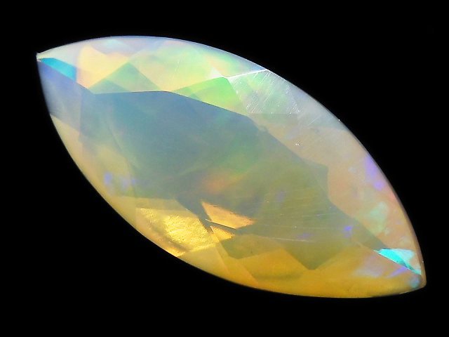 [Video][One of a kind] High Quality Ethiopian Opal AAA Loose stone Faceted 1pc NO.237