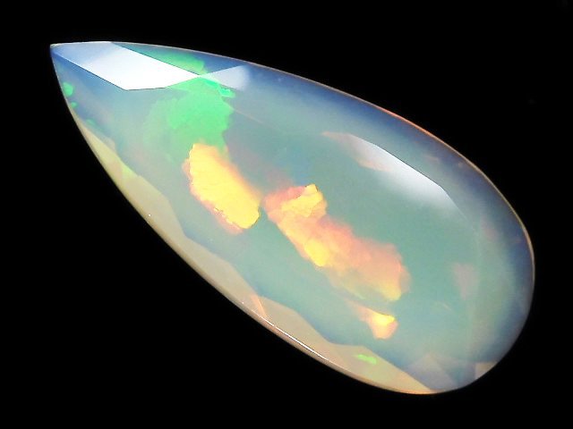 [Video][One of a kind] High Quality Ethiopian Opal AAA Loose stone Faceted 1pc NO.240