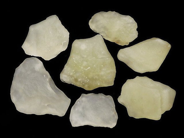 [Video][One of a kind] Libyan Desert Glass Rough Rock 7pcs Set NO.4