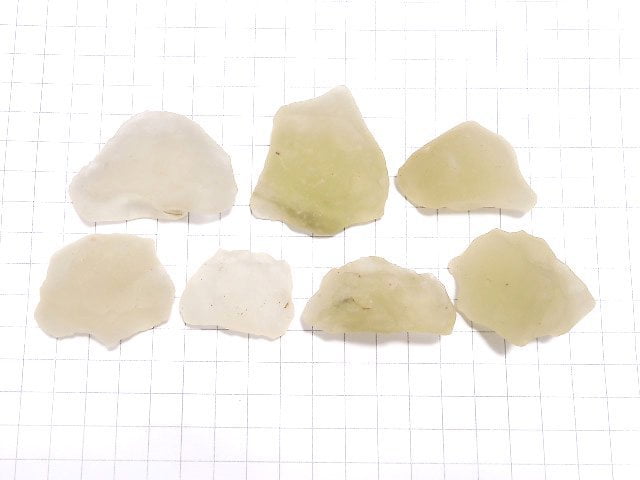 [Video][One of a kind] Libyan Desert Glass Rough Rock 7pcs Set NO.4