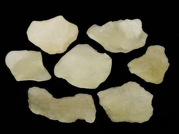 [Video][One of a kind] Libyan Desert Glass Rough Rock 7pcs Set NO.6