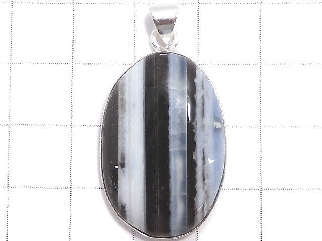 [Video][One of a kind] Blue Opal AAA- Pendant Silver925 NO.25