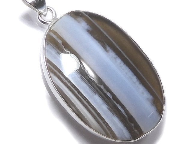 [Video][One of a kind] Blue Opal AAA- Pendant Silver925 NO.28