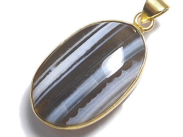 [Video][One of a kind] Blue Opal AAA- Pendant 18KGP NO.33