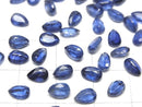 [Video]High Quality Kyanite AAA Loose stone Pear shape Faceted 6x3.5mm 3pcs