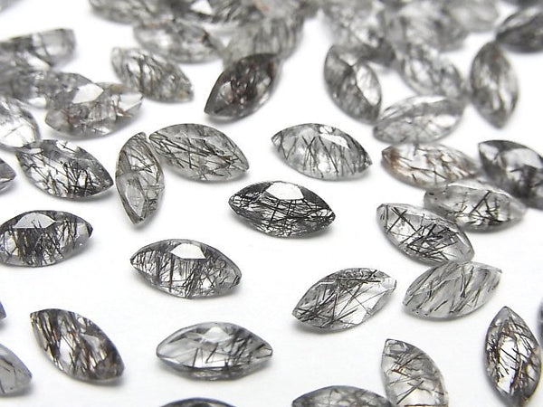 [Video]High Quality Tourmaline Quartz AAA Loose stone Marquise Faceted 8x4mm 5pcs