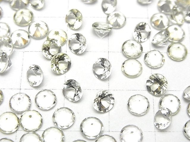 [Video]High Quality Heliodor AAA- Loose stone Round Faceted 5x5mm 3pcs