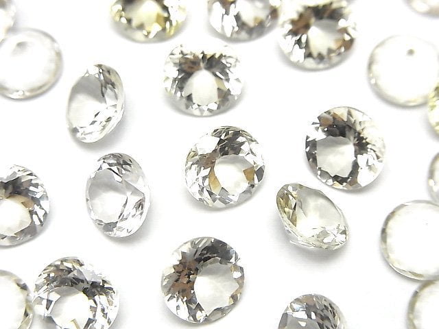 [Video]High Quality Heliodor AAA- Loose stone Round Faceted 8x8mm 1pc