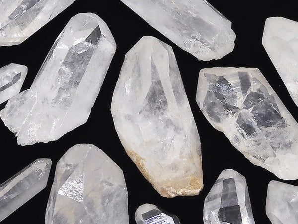 [Video][One of a kind] Himalayan Quartz Raw Stone 12pcs Set NO.5