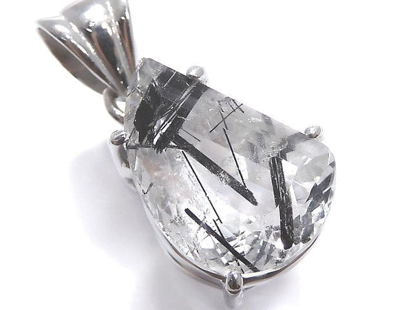 [Video][One of a kind] High Quality Tourmaline Quartz AAA Pendant Silver925 NO.1