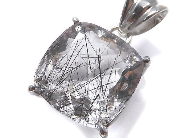 [Video][One of a kind] High Quality Tourmaline Quartz AAA Pendant Silver925 NO.2