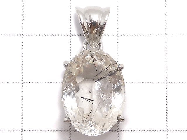 [Video][One of a kind] High Quality Tourmaline Quartz AAA Pendant Silver925 NO.4