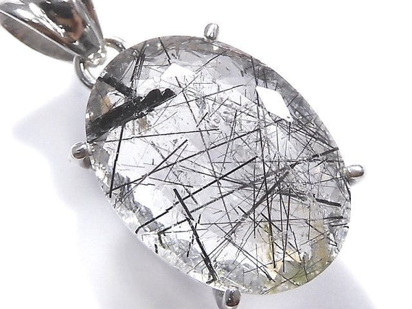 [Video][One of a kind] High Quality Tourmaline Quartz AAA Pendant Silver925 NO.5