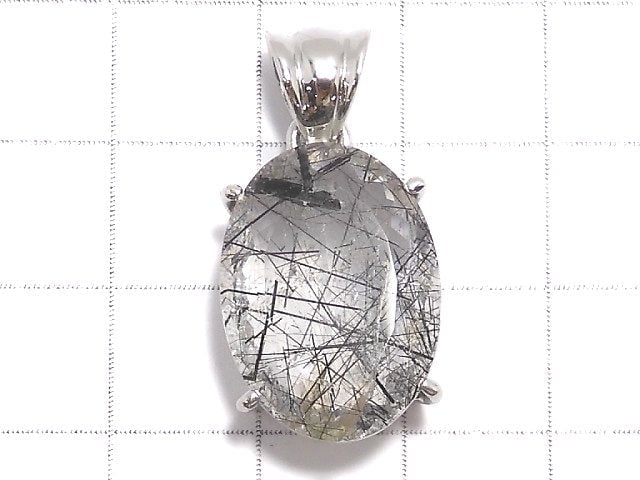 [Video][One of a kind] High Quality Tourmaline Quartz AAA Pendant Silver925 NO.5