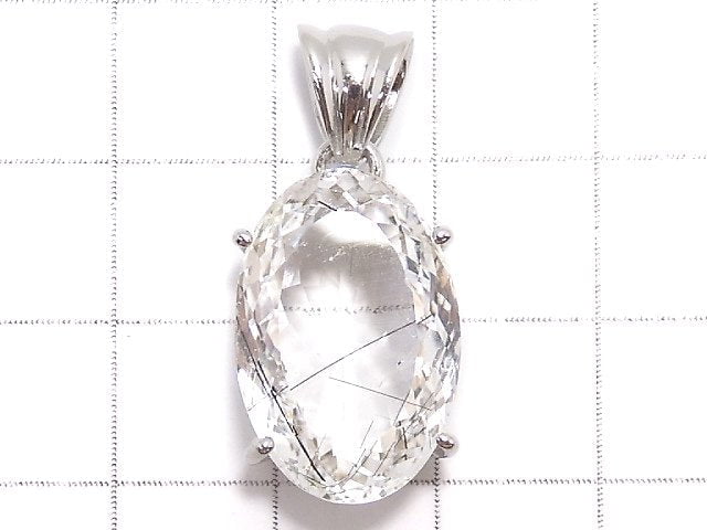 [Video][One of a kind] High Quality Tourmaline Quartz AAA Pendant Silver925 NO.6