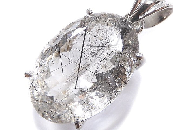 [Video][One of a kind] High Quality Tourmaline Quartz AAA Pendant Silver925 NO.7