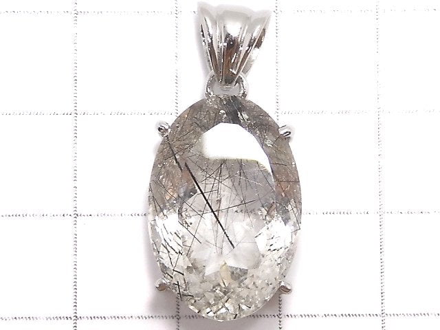 [Video][One of a kind] High Quality Tourmaline Quartz AAA Pendant Silver925 NO.7