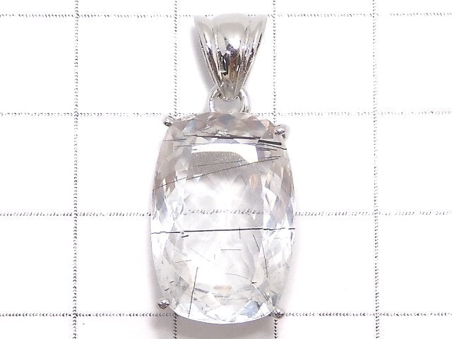 [Video][One of a kind] High Quality Tourmaline Quartz AAA Pendant Silver925 NO.9