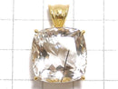[Video][One of a kind] High Quality Tourmaline Quartz AAA Pendant 18KGP NO.19