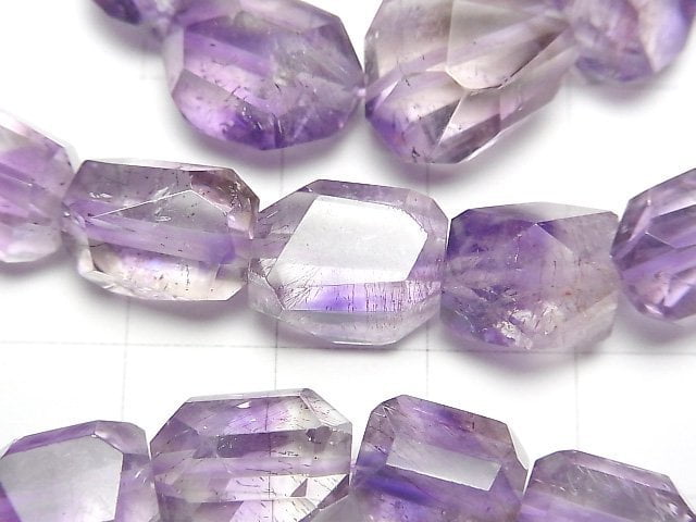 [Video] Elestial Quartz AAA- Faceted Nugget Bracelet