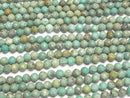[Video]Turquoise AA+ Faceted Round 5.5mm half or 1strand beads (aprx.15inch/37cm)