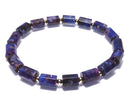 [Video][One of a kind] Sugilite AAA 8Faceted Tube Bracelet NO.9
