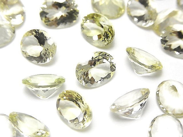 [Video]High Quality Heliodor AAA- Loose stone Oval Faceted 10x8mm 1pc