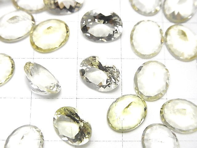 [Video]High Quality Heliodor AAA- Loose stone Oval Faceted 10x8mm 1pc