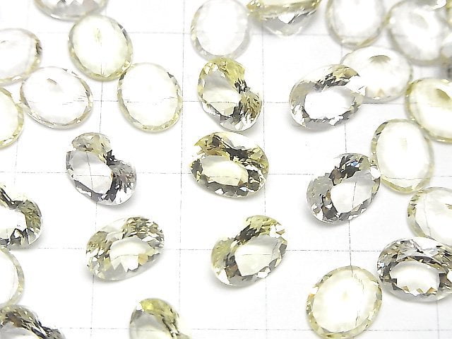 [Video]High Quality Heliodor AAA- Loose stone Oval Faceted 10x8mm 1pc