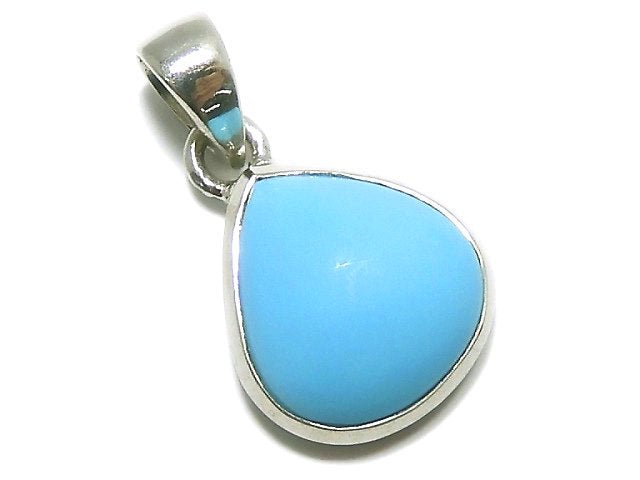 [Video][One of a kind] Kingman Turquoise AAA Pendant Silver925 NO.42